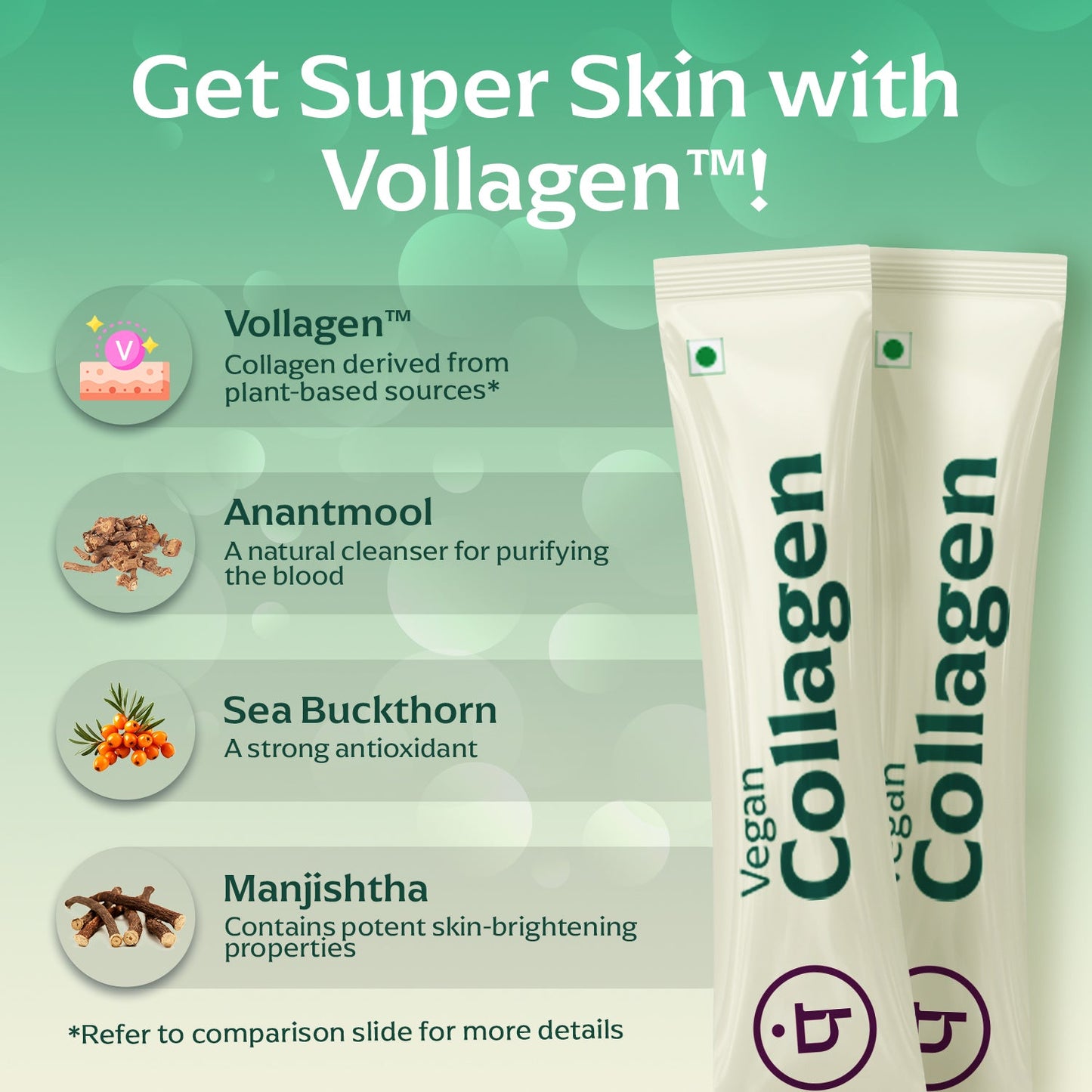 Vegan Collagen Powder| Lychee Flavour